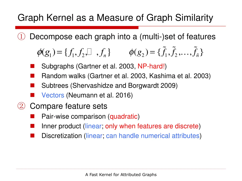 graph kernel as a measure of graph similarity 4