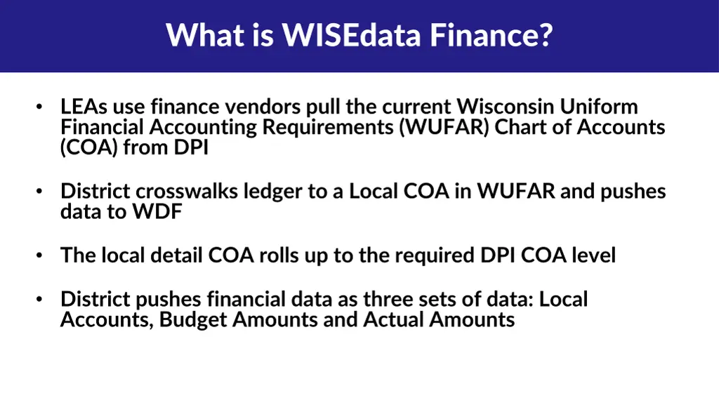what is wisedata finance 1