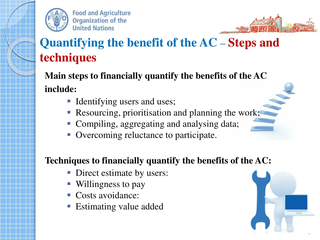 quantifying the benefit of the ac steps