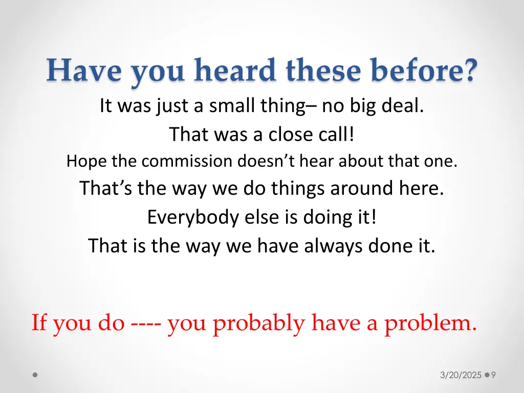 have you heard these before it was just a small