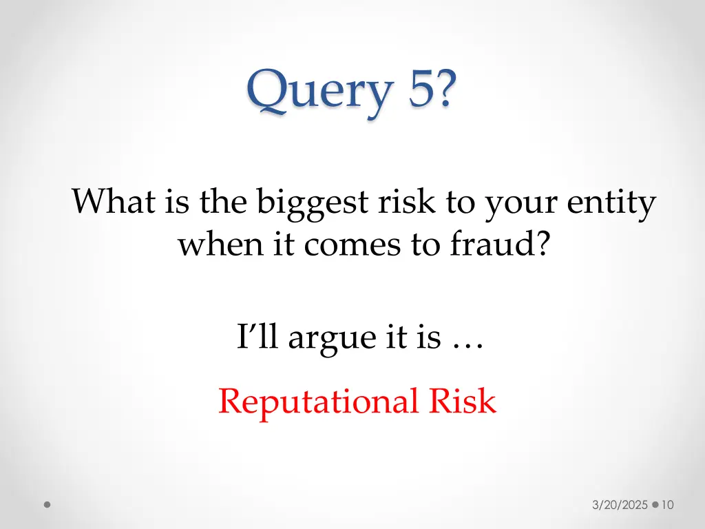 query 5