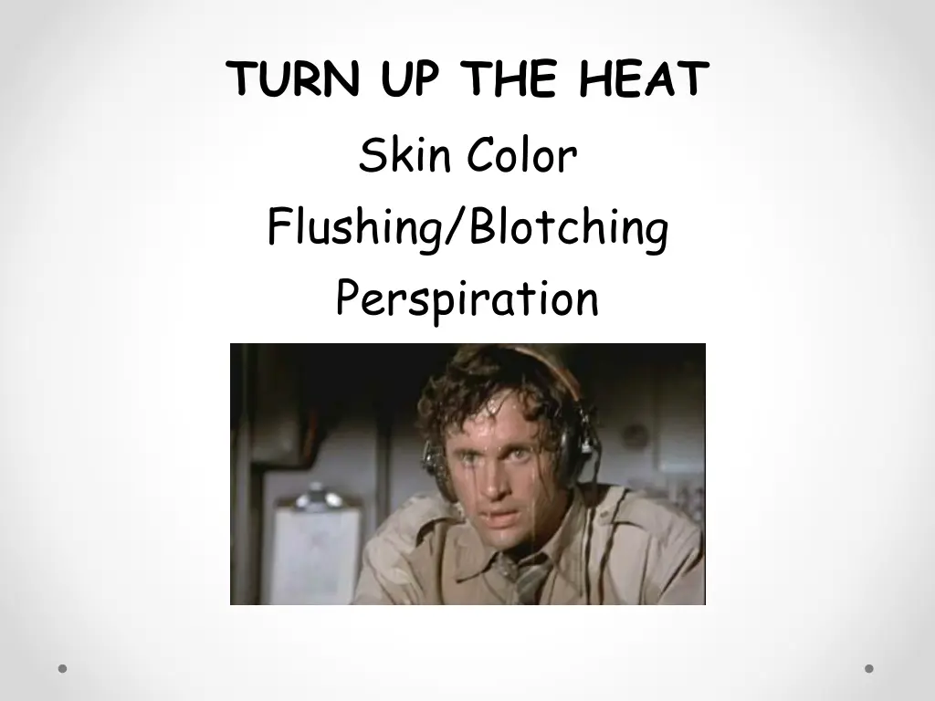 turn up the heat