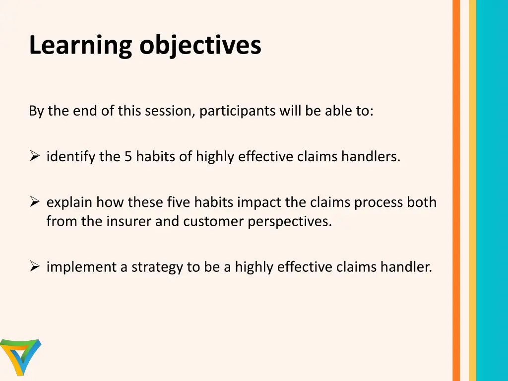 learning objectives