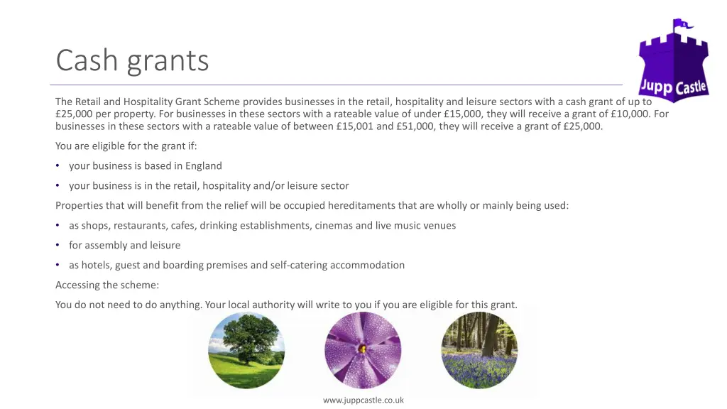 cash grants