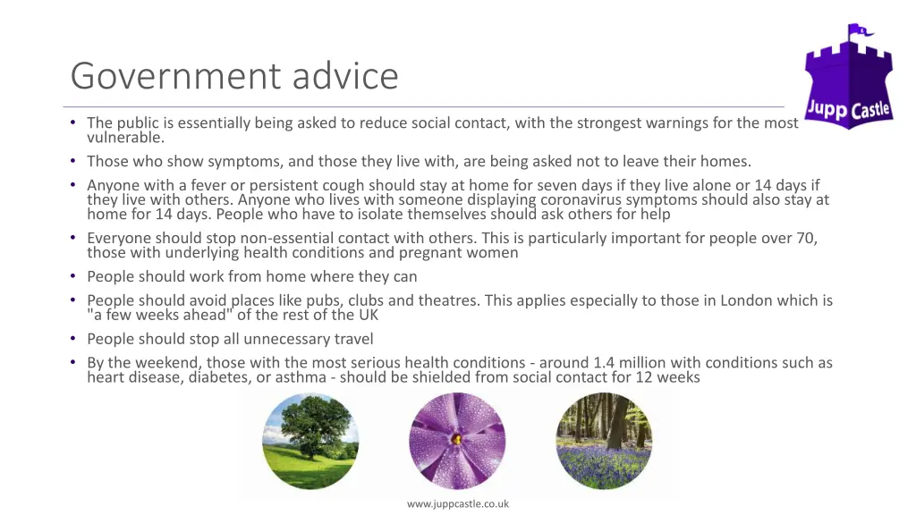 government advice