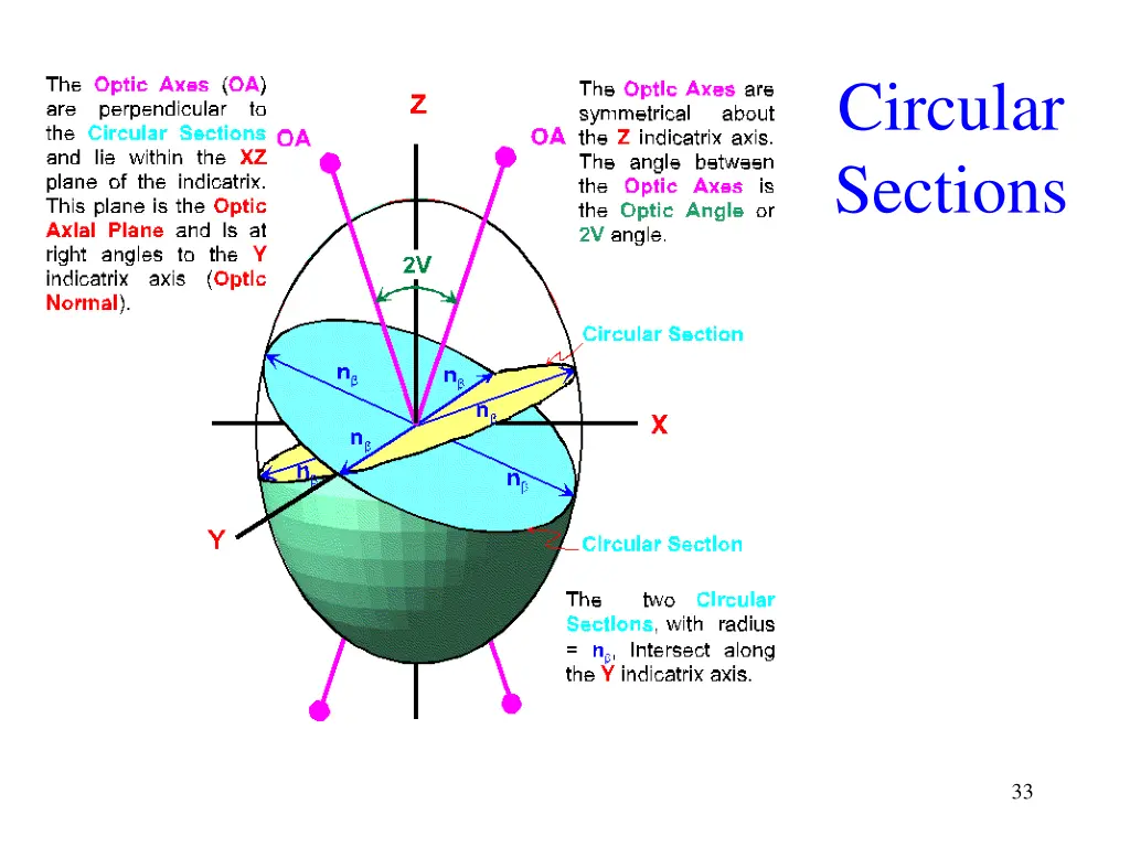 circular sections