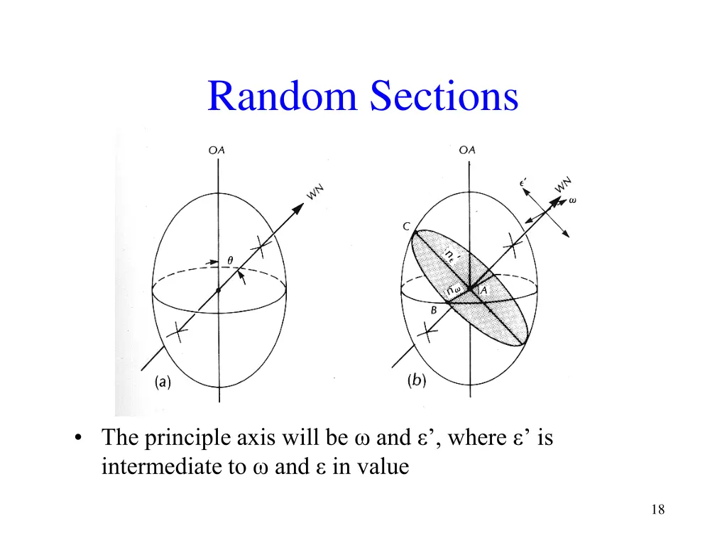 random sections