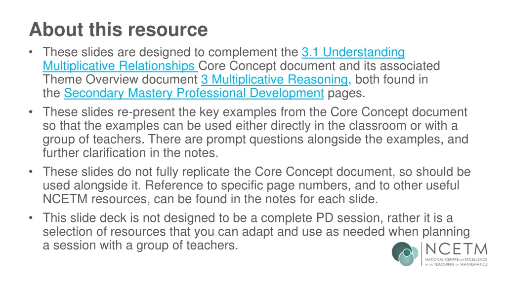 about this resource these slides are designed