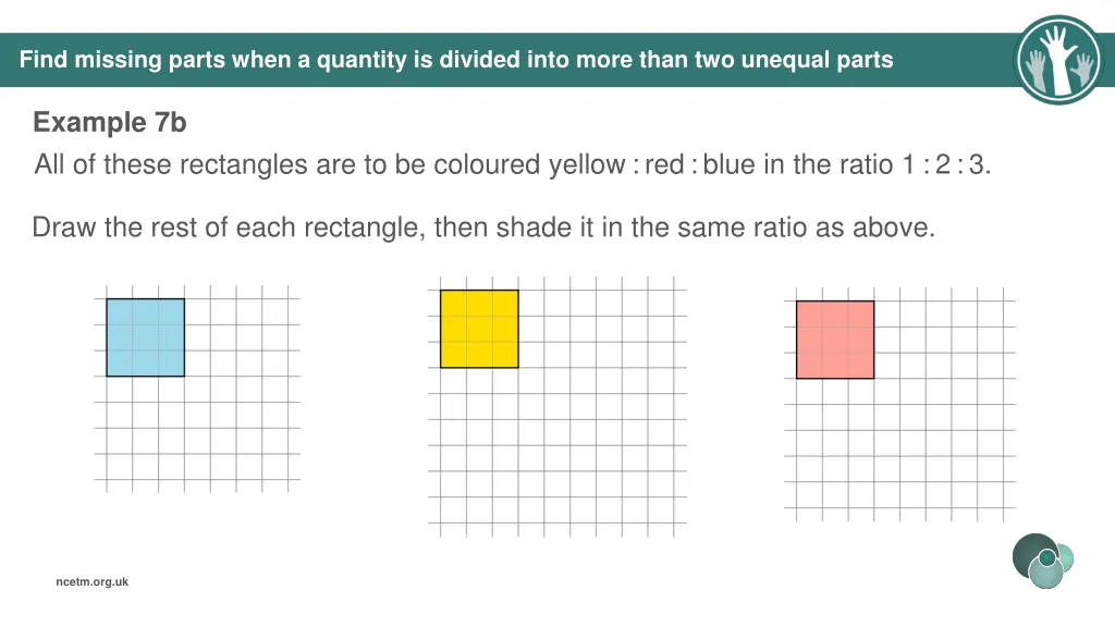 find missing parts when a quantity is divided 2