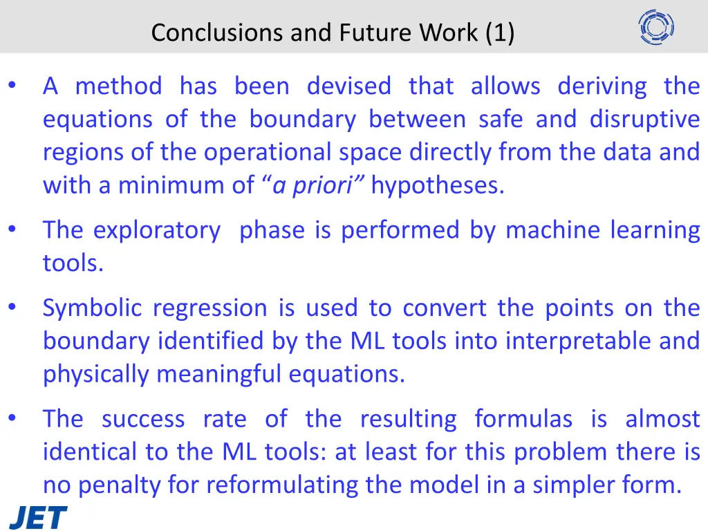 conclusions and future work 1