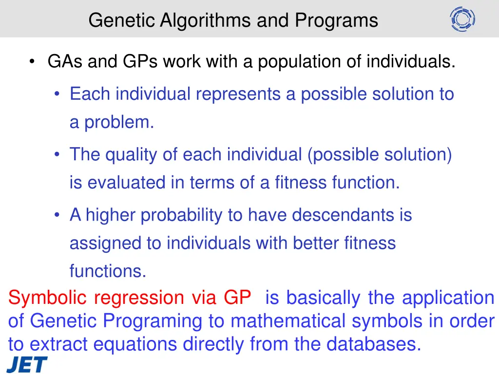genetic algorithms and programs