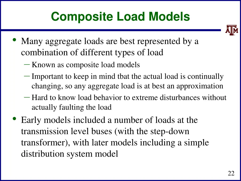 composite load models