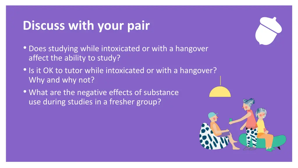 exercise discuss with your pair