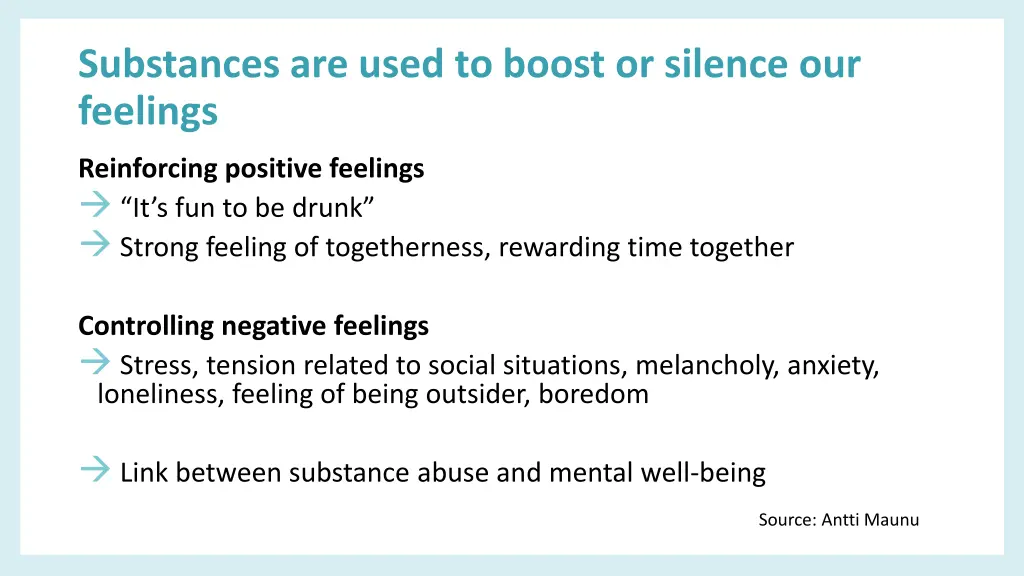 substances are used to boost or silence