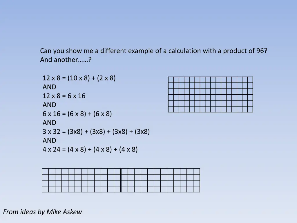can you show me a different example