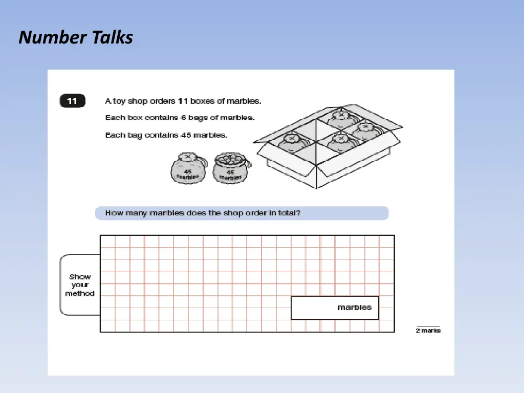 number talks 3