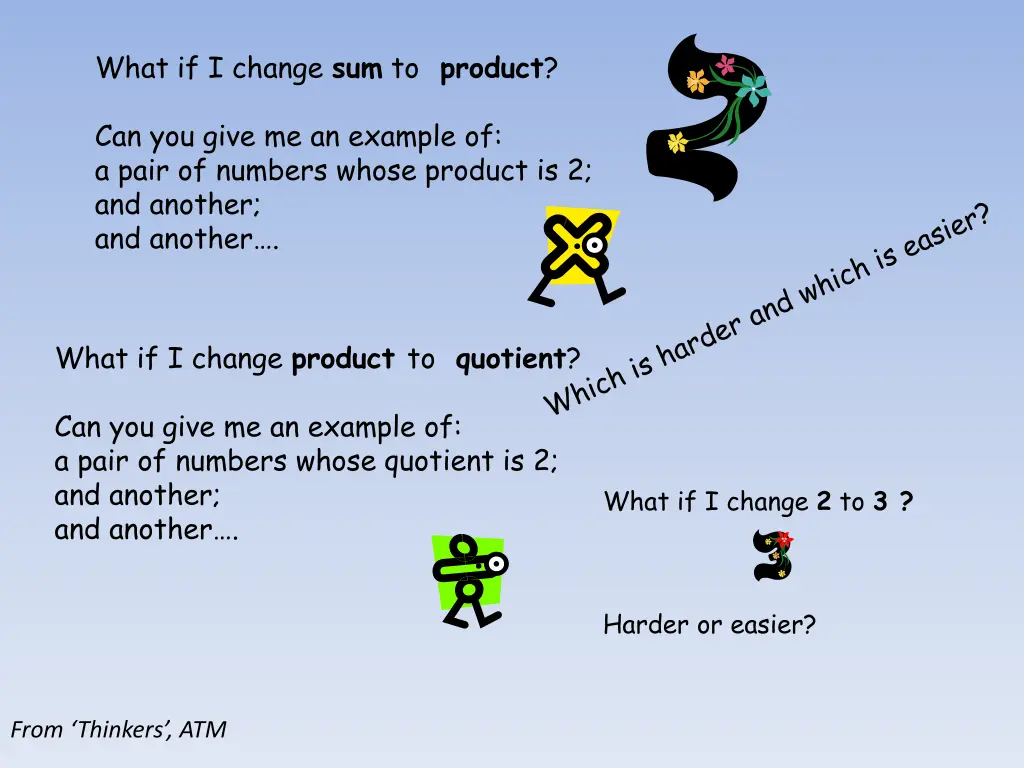 what if i change sum to product