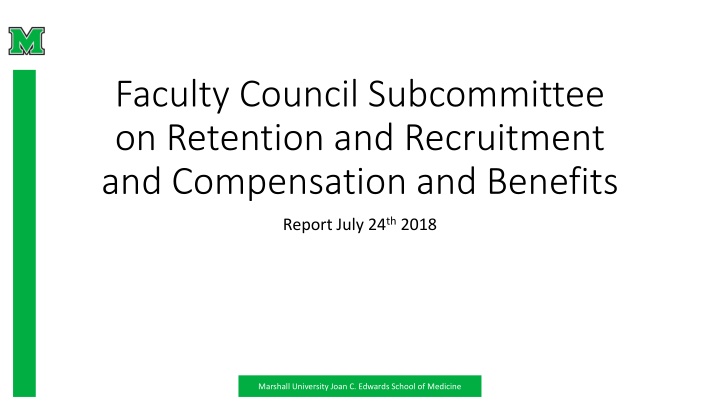 faculty council subcommittee on retention