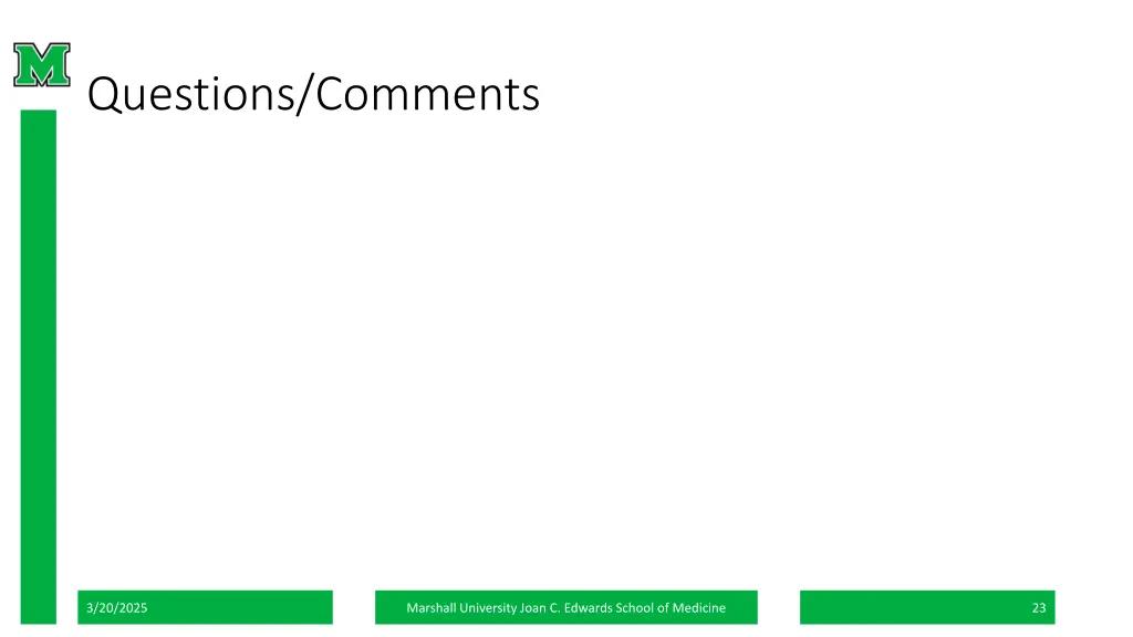 questions comments