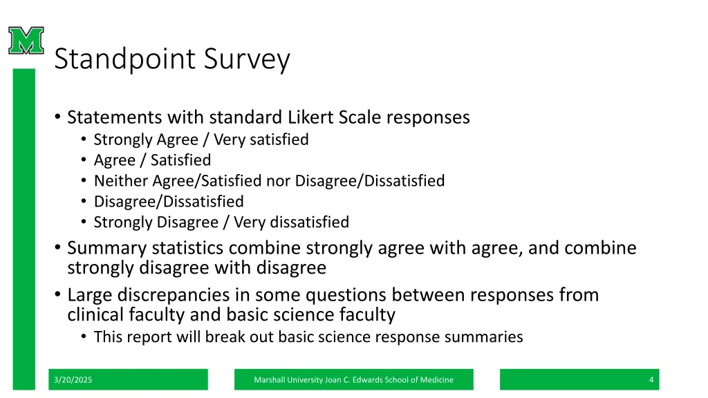standpoint survey