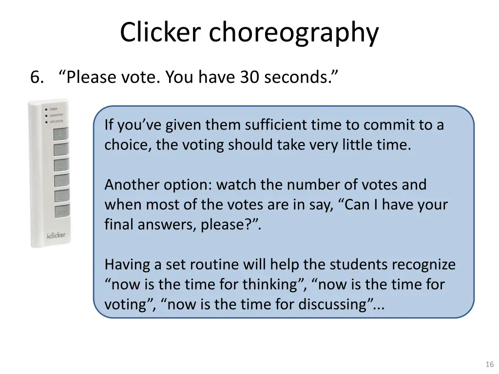 clicker choreography 6