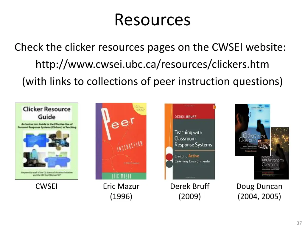 resources