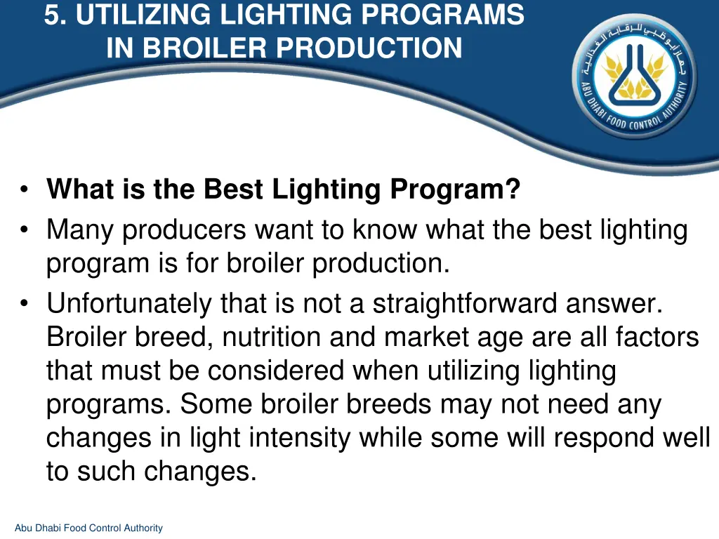 5 utilizing lighting programs in broiler 5