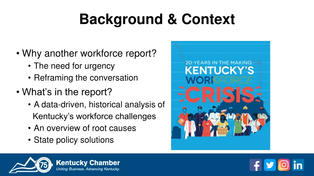 background context
