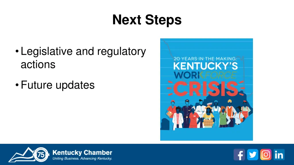next steps