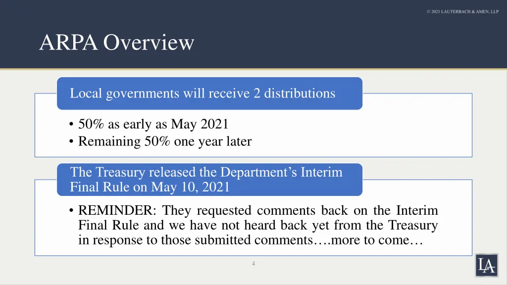 arpa overview 2