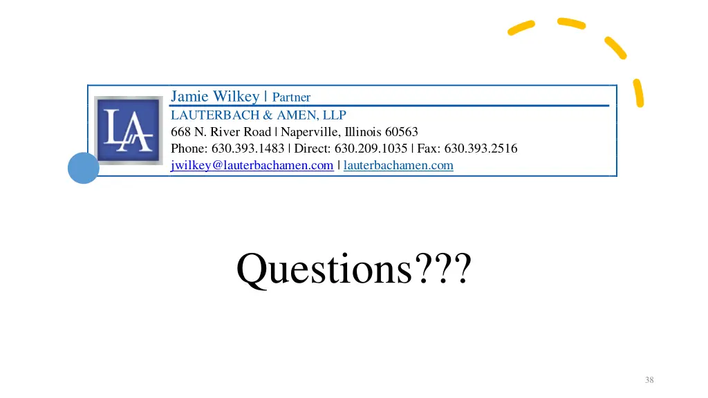 jamie wilkey partner lauterbach amen