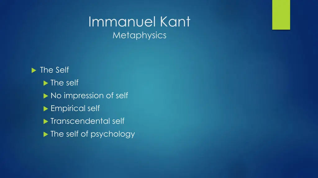 immanuel kant metaphysics 2