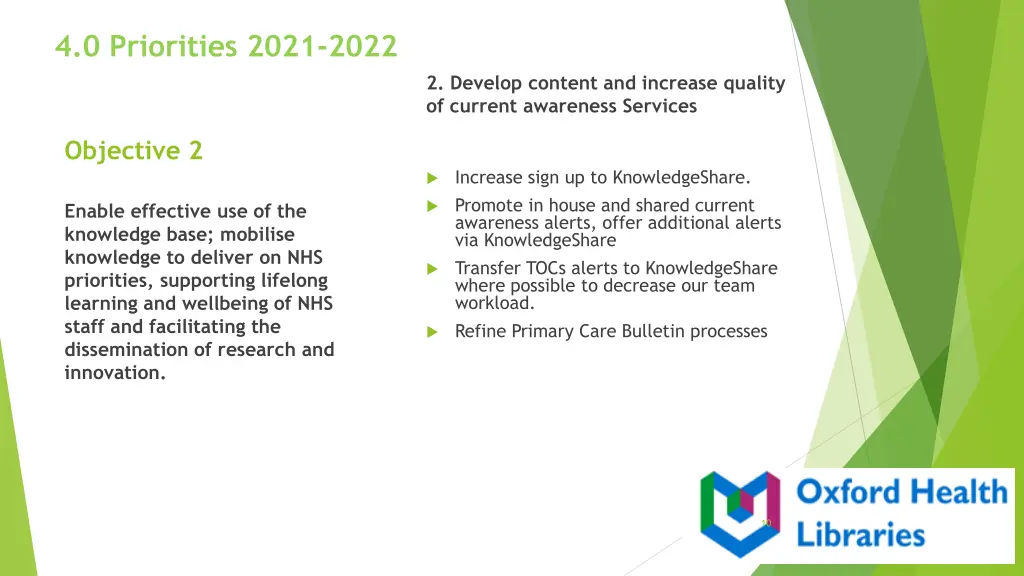 4 0 priorities 2021 2022 2
