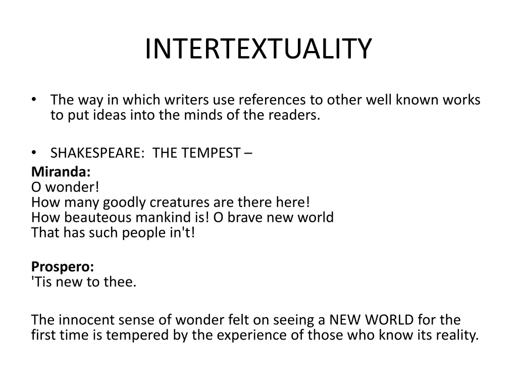 intertextuality