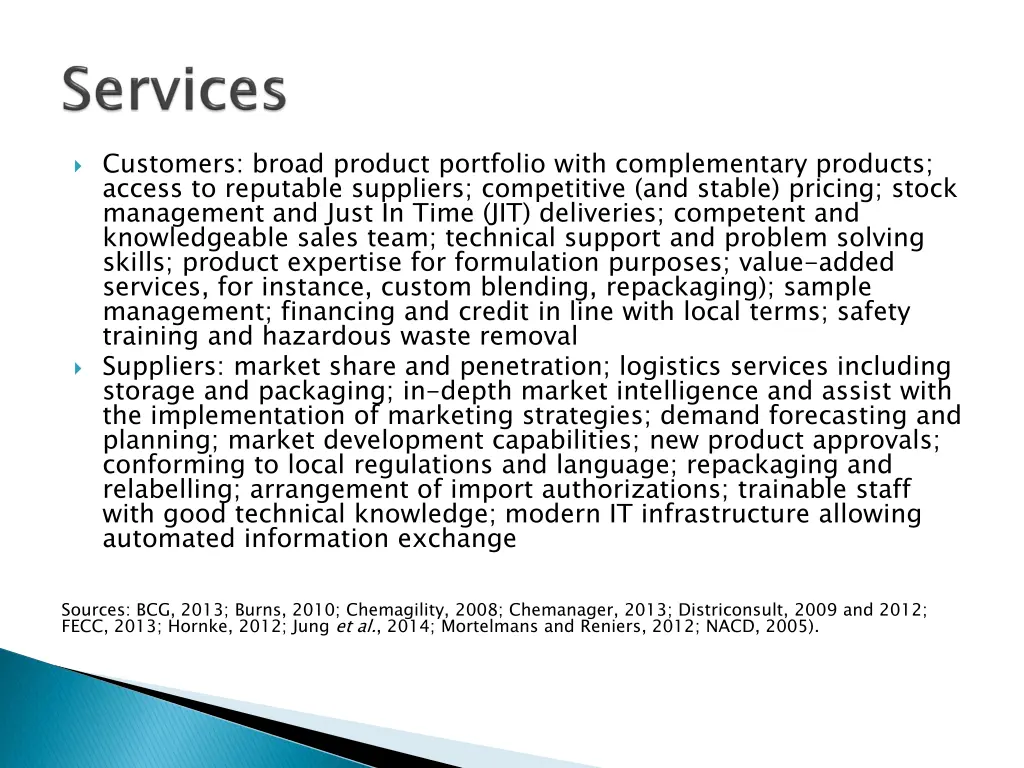 customers broad product portfolio with