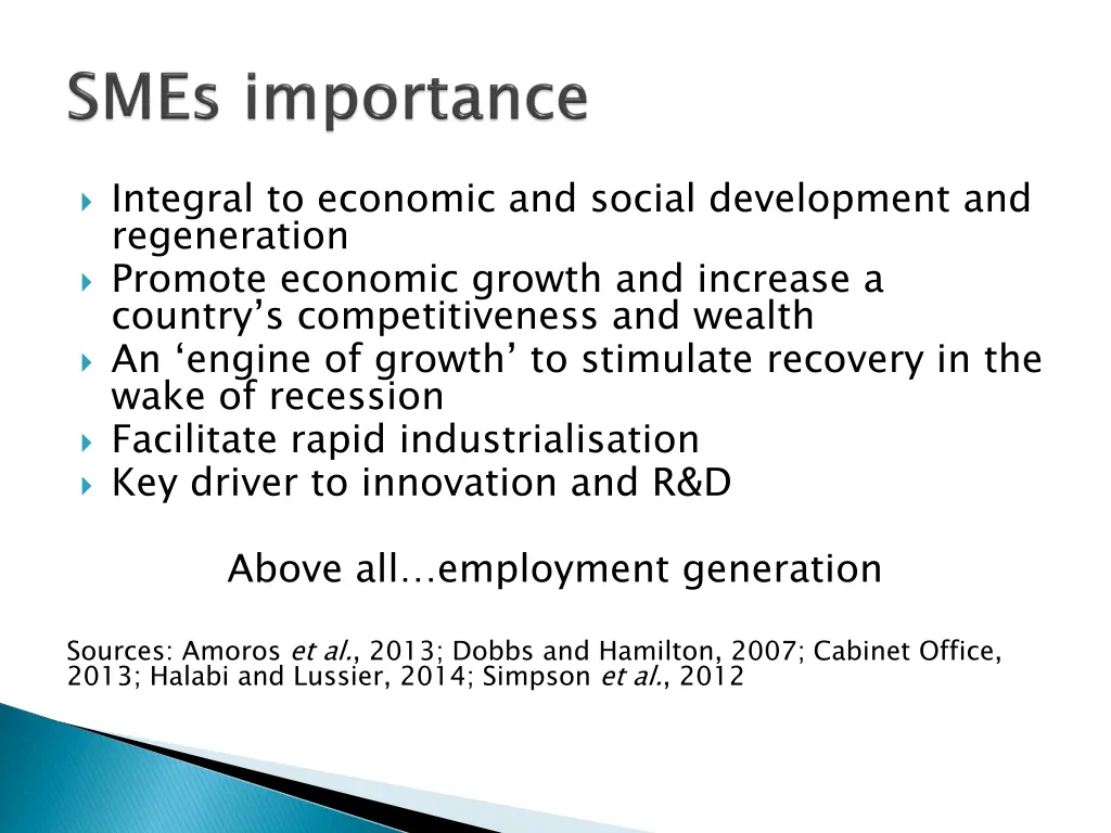integral to economic and social development