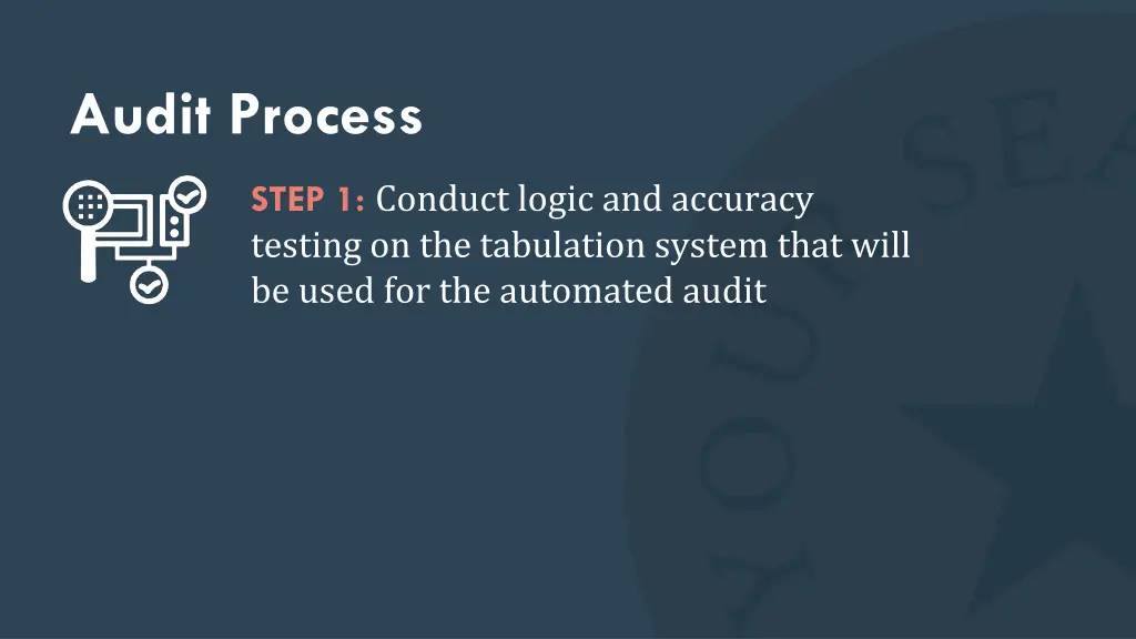 audit process