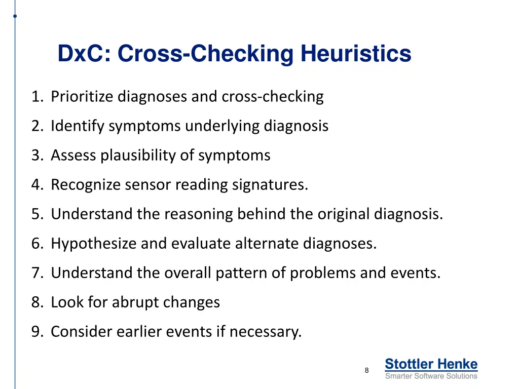 dxc cross checking heuristics