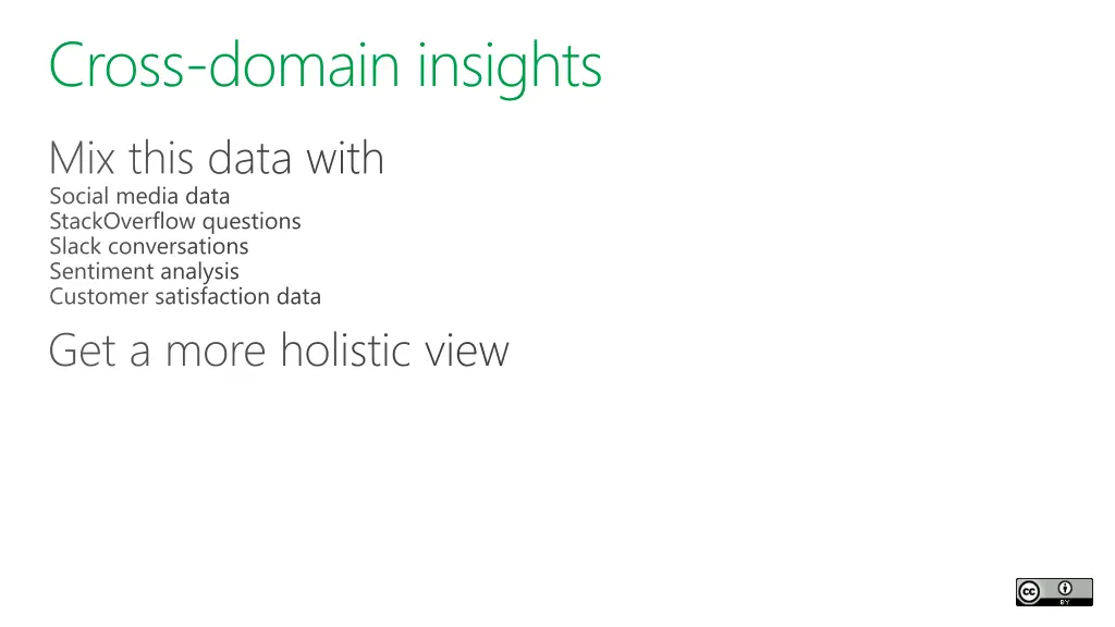cross domain insights mix this data with social