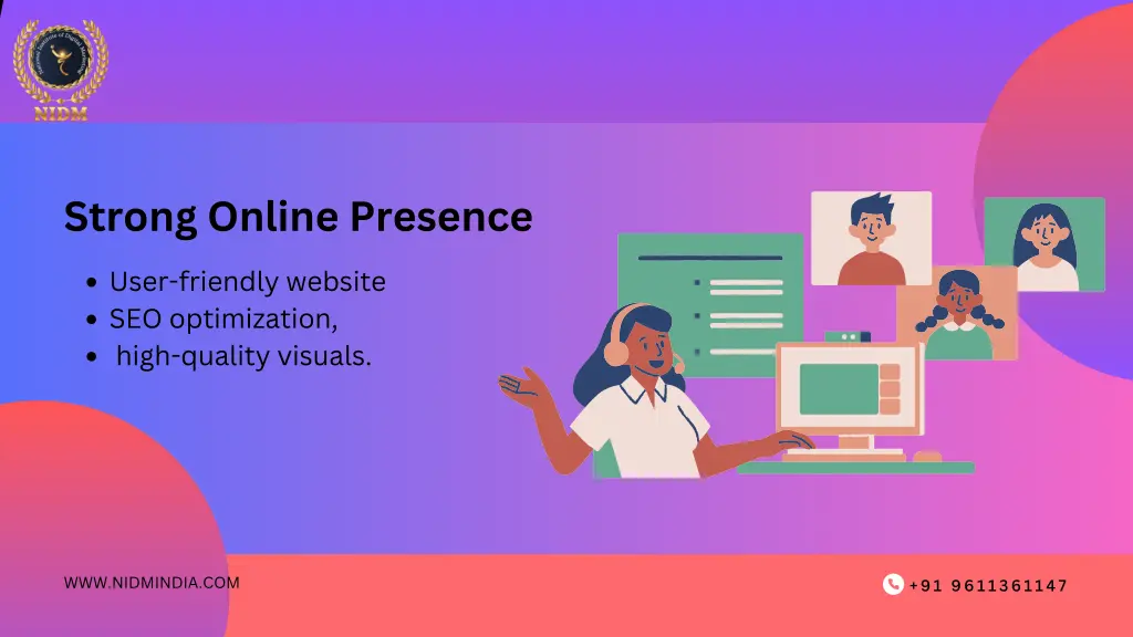 strong online presence