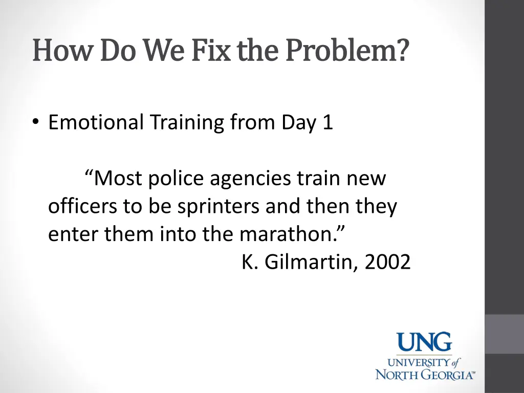 how do we fix the problem
