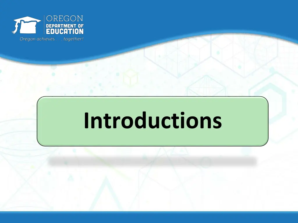 introductions