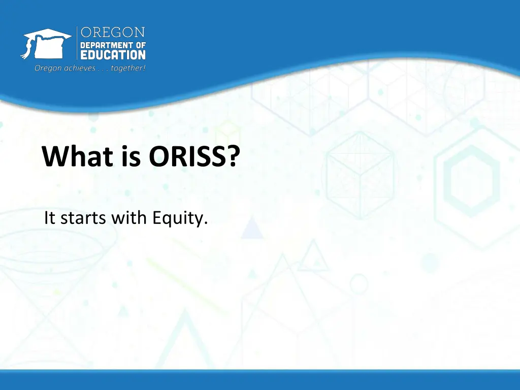what is oriss