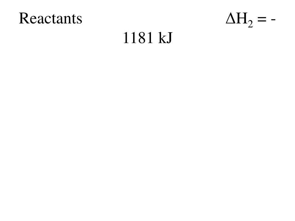 reactants
