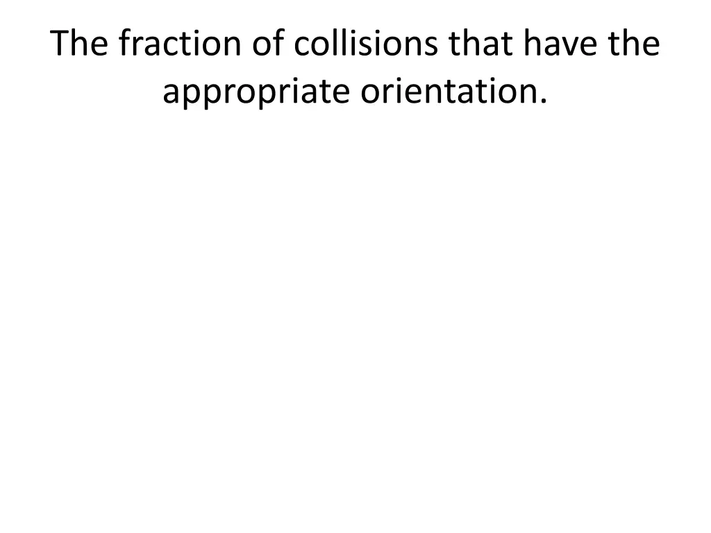 the fraction of collisions that have
