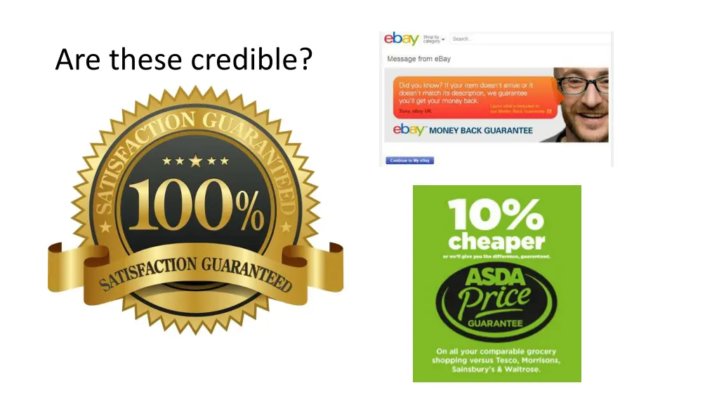 are these credible