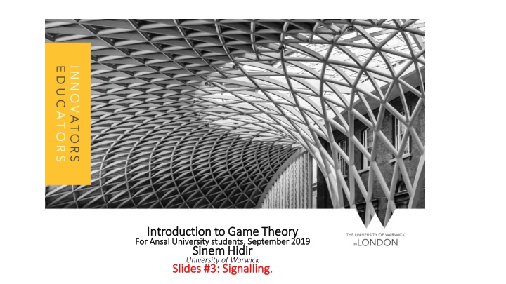 introduction to game theory introduction to game