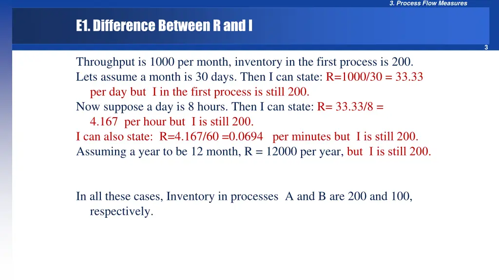 3 process flow measures 2