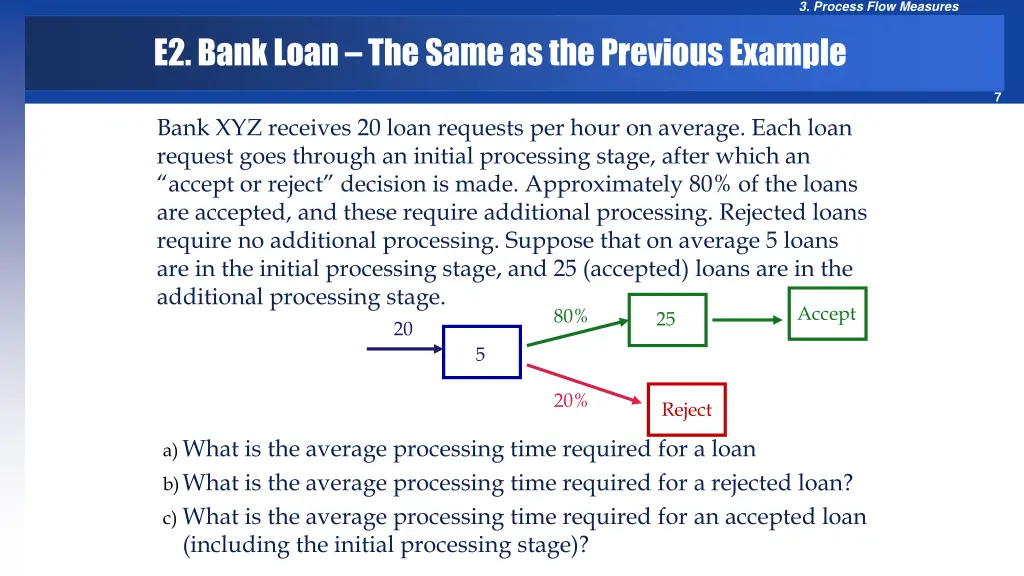 3 process flow measures 6