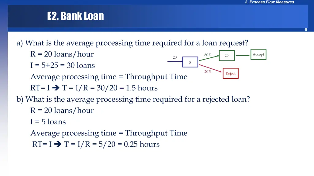 3 process flow measures 7